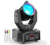 Lumières de Scène - U'king DJ Lyre LED RGBW 120W Avec RGB Bande + Laser - Jeux de Lumiere DJ Rotation à 450° Pour Bar Disco Fête