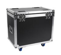 Lumières de scène - UKING Flight case 60,5 X 33,5 X 44 cm - Portable Flycase pour éclairage de scène Noir