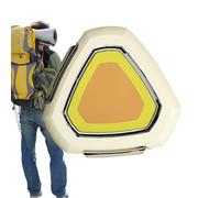 Lumières De Sécurité Pour Marche | Lampe Clignotante d'Avertissement Rechargeable | Éclairage Sécurisé 3 Modes avec Pince Magnétique Puissante - pour Camping Randonnée Vélo Aventure Extérieur et Équip