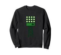Lumières de Stade Irlandais pour la Saint-Patrick Motif Football Sweatshirt