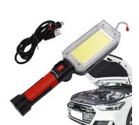 Lumières de travail LED rechargeables - 294 g de lumières de travail magnétique | Trouble USB Hangoble Lampe torche | Lampe d'épi portable avec câble de charge | Lumière de défaut pratique pour les