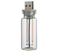 Lumières de voiture intérieures rétro, lumière LED USB pour intérieur de voiture - Veilleuse USB rétro à commande tactile,Lampes de nuit de charge d'interface des véhicules à moteur de conception de b