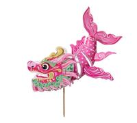 Lumières décoratives 2024, Lanternes chinoises pour le Nouvel An, Lanterne décorative éclairée Lanterne de festival en forme de poisson, Lampe portable, jouets de lanternes, matériel de bricolage pour