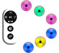 Lumières d'entraînement de réaction, 4 modes avec télécommande Lampe d'agilité de vitesse, Lumière de fitness agile, Améliorer la vitesse, l'agilité et le temps de réaction, Entraînement physique