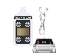 Lumières d'intérieur de voiture | Avertissement sans fils d'énergie solaire - Lumières de voiture rechargeables avec plusieurs modes | Pour berlines, SUV extérieurs, conducteur, stationnement