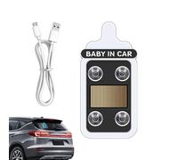 Lumières d'intérieur de voiture | Avertissement solaire sans fil, éclairage d'ambiance solaire pour intérieur de voiture | Pour extérieur, van, berline, SUV, fenêtre, conducteur, voyage, voyage