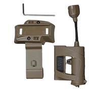 Lumières du casque - Support rotatif 22x16x2.25 cm, ABS Ultra-Slim Spotlight, Éclairage à quatre couleurs vif avec focus réglable | Éclairage fiable pour l'escalade de randonnée de randonnée à la chas