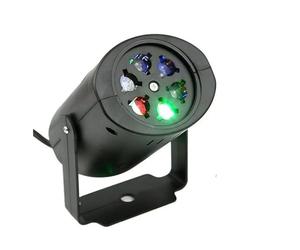 Lumières du projecteur Mini Lampe de projecteur LED, lumière de scène, cœur, araignée de Neige, nœud Papillon, Chauve-Souris, fête de noël, éclairage DJ avec lentille à 4 Motifs