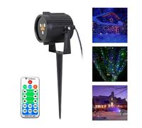 Lumières du projecteur Projecteur d'extérieur avec télécommande IP65, Ciel étoilé, lumière de pelouse, for noël, DJ, fête, Maison, Jardin, scène, Spectacle, Lampes de Paysage