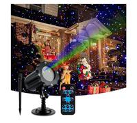 Lumières du projecteur Projecteur LED D'extérieur avec Projecteur D'étoiles Et De Ciel Étoilé, Lumière De Noël, Lumière De Paysage, De Jardin, De Fête, De Scène Disco