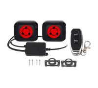 Lumières d'yeux de moto - LED 6 modes | Lumières de sécurité pour phares étanches animées, boîtier en ABS 12-36 V avec télécommande, yeux dynamiques brillants 5,5 x 4,5 cm