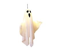 Lumières économes en énergie en fil de cuivre pour décorations d'Halloween, matériaux en polyester robustes pour la maison, la cour, les spectres LED d'Halloween