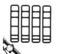 Lumières en caoutchouc de vélo - Bigocyine Light Silicone | Lampe de poche des vélos | Ensemble d'éclairage de la bijou-poussoir | STACTES D'ACCESSOIRES DE TILLIGNE DE TEMPLES DE BICYLEME | Enr