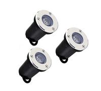 Lumières enterrées extérieures - Lumières de paysage LED au sol, AC85~265 V LED, décoration lumineuse extérieure, projecteurs de sol intégrés, lumières encastrées étanches IP65 pour l'ext