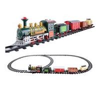 Lumières et sons ensemble train Noël voies ferrées jouets cadeau train Noël - Multicolore Multicolore G
