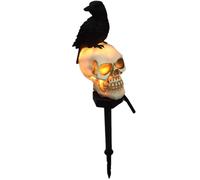 Lumières fantômes - Résine solaire imperméable Halloween - Éclairage décoratif jardin extérieur intérieur patio terrasse maison