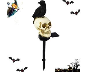 Lumières fantômes, résine solaire imperméable pour Halloween, éclairage décoratif pour jardin, extérieur, intérieur, patio, terrasse, maison