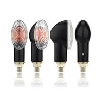 Lumières Indicateur Clignotant Clignotant LED pour Moto, Clignotant Halogène Universel 12V, Lampes Clignotantes pour Moto, Clignotant De 10mm