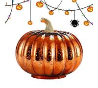 Lumières Lanterne Citrouille, Lanterne Citrouille Halloween Lumières LED, Décoration Halloween Centre de Table Pour Maison Intérieur Extérieur Salon Salle à Manger