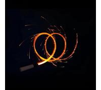 Lumières LED | 1,8 m de danse légère avec fibre optique | Jouet à 360 ° pour le festival EDM, fêtes et fêtes - boîte de vitesses en couleur automatique - USB rechargeable