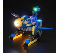Lumières LED compatibles avec Lego Leonardo Cyclone vs. Metal Sonic 77002, éclairage décoratif créatif