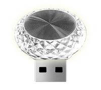 Lumières LED de voiture - Mini veilleuse USB en PVC coloré, éclairage d'ambiance pour la lampe d'atmosphère intérieure | Lampe LED décorative pour l'atmosphère intérieure de la voiture