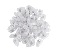 Lumières LED Décoratives, 50 Pièces, Étanches, Colorées, pour Lanternes en Papier, Ballons, Décorations de Mariage, Bleu