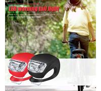 Lumières Led Portables Pour Vélo De Montagne, 6 Pièces, Signalisation De Sécurité D'urgence, Feu Arrière Avant Et Arrière Pour Bicyclette