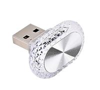 Lumières LED sans fil pour voiture,Lumières LED pour intérieur de voiture | Lumière USB ovale pour décoration de, éclairage intérieur - Veilleuse de, éclairage d'ambiance de voitur