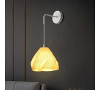 Lumières murales de la chambre, appliques murales, créative lampe murale de jupe lanterne d'impression 3D, lampe murale simple moderne avec abat-jour à imprimerie 3D, hauteur réglable à lampe à