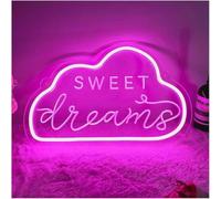 lumières néon de fête Néon signe LED Rêve Signe Bureau Chambre Mur Barre Décor Lumière Fête D'anniversaire Mariage Lampe De Nuit(Neon-2)