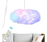 Lumières Nuages Avec Télécommande Éclairage D'atmosphère Dynamique | Nuages LED pour plafonnier dans la chambre à coucher pour la décoration de la maison, chambre à coucher, salon, étude