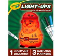 Lumières : Père Noël Veilleuse De Noël Lavable Couleur, Laver, Répéter Piles Non Incluses À Partir De 3 Ans