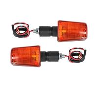 Lumières Position Clignotants De Moto pour Suzuki DR125 DR200 DR250S DR350S Bandit 600 Feux Indicateurs Avant Et Arrière D'arrêt Feux(2 pièces)