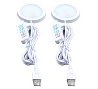 Lumières Pour Boîte Imprimée En 3D, Éclairage Réglable À 3 Modes, Aluminium, Kit De Lampe LED, Accessoires D'imprimante 3D, Fournit Des Couleurs Vives Et Changeantes, Pour L'affichage Du Bureau À Domi