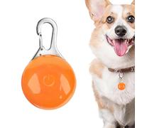 Lumières pour colliers de chiens - Lumière pour promener les chiens avec batterie longue durée | Clip nocturne sur la lumière du collier de l'animal domestique pour le grand chien de taille moyenne