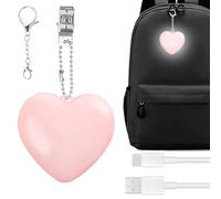 Lumières sac à main légères | Love Wallet Sac fourre-tout Touch Sensing Light | Lampe sacs coeur pour sacs à main intérieur | Porte-clés à lumières LED automatiques rechargeables en forme cœur