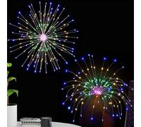 Lumières Scintillantes d'extérieur | Guirlande Lumineuse de Noël féerique - 120 Lampes de Paysage à LED pour Les Jardins, Les Cours, Les Mariages festifs de Noël