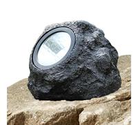 Lumières solaires de roche pour aménagement paysager - Lumières solaires pour patio, lampes solaires de jardin | en pierre réaliste pour allées, décoration solaire pour jardin et allées de patio