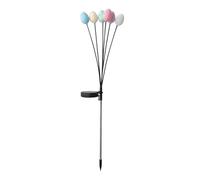 Lumières solaires en Forme d'œuf de Pâques, lumière de luciole se balançant dans Le Jardin, décoration extérieure de Pâques, Lampe Solaire étanche sur Piquet pour allée, pelouse, Cour, Porche, Patio