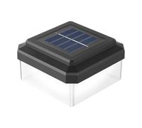 Lumières Solaires Pour Les Poteaux De Clôture - Décoration Lumineuse Moderne Et Étanche | Lumières pour Clôture et Terrasse,Pour Jardin Terrasse Cour Allée Chemin Ponton Portail Garde-Corps Extérieur