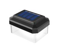 Lumières Solaires Pour Les Poteaux De Clôture | Lampe De Décoration Moderne Et Imperméable - Lumières pour Clôture et Terrasse | Pour Jardin Terrasse Cour Allée Chemin Ponton Portail Garde-Corps Extér