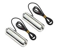 Lumières Sous-Marines Led Marines 42LEfit pour DS IP68, Lumières de Tableau Arrière de Bateau étanches pour Bateau de Yacht, Longue Durée de Vie (lumière blanche)