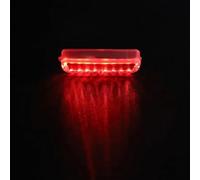 Lumières stroboscopiques à DEL, Barre lumineuse d'avertissement Solar Traffic Advisor, Feux d'avertissement de danger de balise de tête de lumière de gril de visibilité élevée pour la voiture électriq