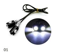 Lumières Stroboscopiques Led 12v Pour Moto, 2 Pièces/Paire, Flash ¿Il D'aigle, Lampe D'avertissement De Freinage, Projecteur 7 Couleurs