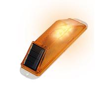 Lumieres Stroboscopiques Led | Lumiere Clignotante d'Alerte et de Securite Strobe Solaire | Accessoires D'Éclairage À Angle Réglable Pour Camion Voiture Nuit Et Extérieur