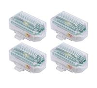 Lumières Stroboscopiques LED sans Fil avec Télécommande, RVB 7 Couleurs 1000 MAh, Lumières Clignotantes Rechargeables Haute luminosité, Lumières Anti-Collision