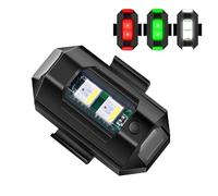 Lumières stroboscopiques pour drones - Lumière de drone anti-collision pour le vol de nuit | Veilleuses rechargeables de signal de lumière de navigation de LED pour le , longue durée de vie légère de