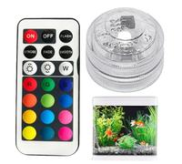 Lumières submersibles, 3 bougies chauffe-plat sans flamme, lumières LED transparentes, bougies chauffe-plat colorées Uderwater, bougies chauffe-plat sans flamme, lumières LED étanches pour vase,