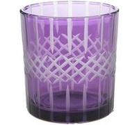 Lumignon Anna 8 cm (lot de 2) - - Violet - Verre